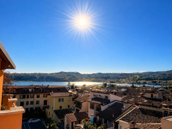 Luxury lakefront penthouse in Salò Italy