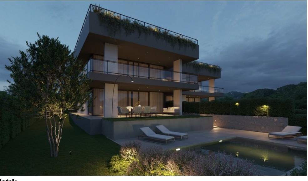 Modern lake view villa with rooftop terrace and private swimming pool Modern lake view villa with rooftop terrace and private swimming pool