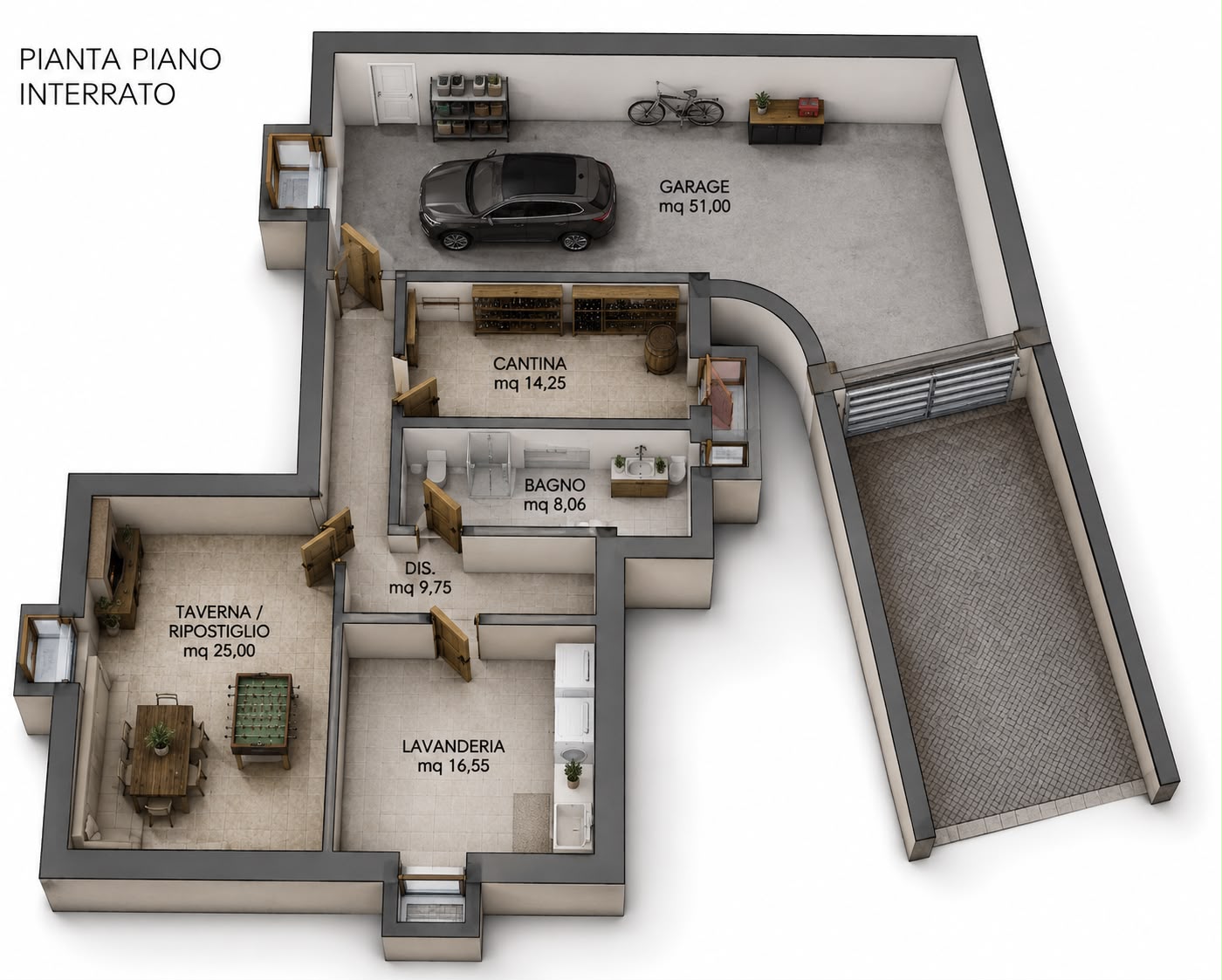 piano Villa in vendita a Manerba del Garda con piscina privata