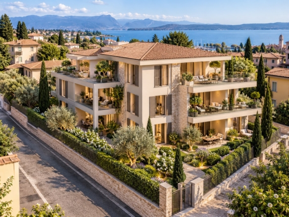 Grundstück mit Entwicklungspotenzial in Desenzano del Garda am Gardasee